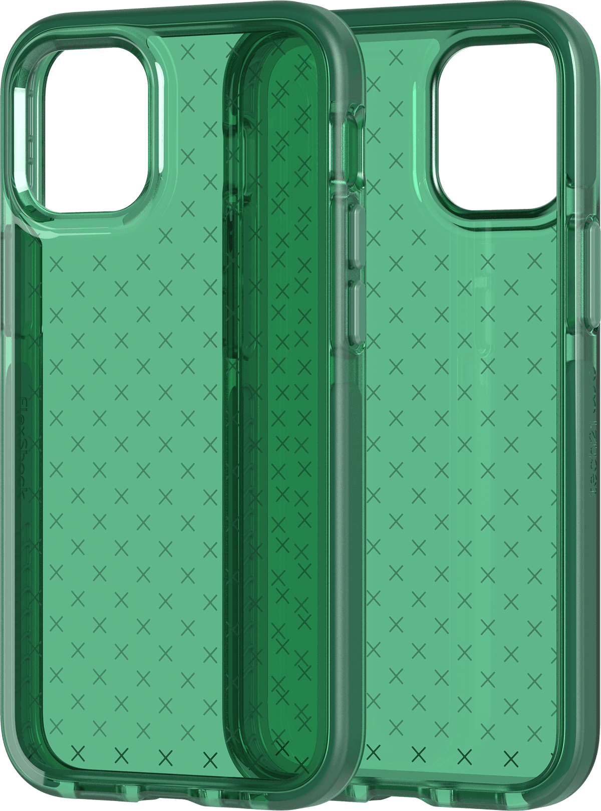TECH21 Evo Check Groen iPhone 12 mini — afbeelding 1