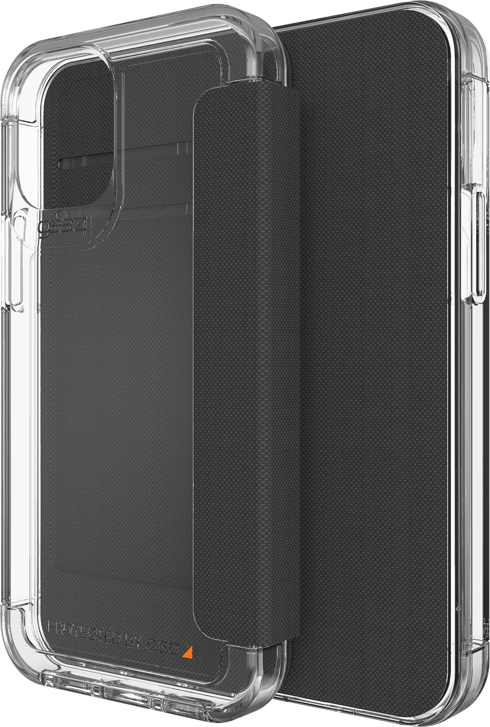 GEAR4 Wembley Flip voor iPhone 12 mini Transparant — afbeelding 1
