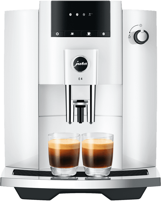JURA E4  (EA) - Volautomatische espressomachine - Wit