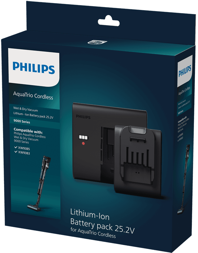 PHILIPS XV1797/01 AquaTrio Cordless Batterij