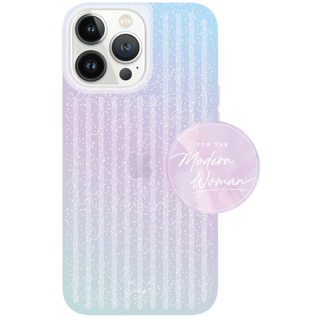 UNIQ iPhone 14 Pro Coehl Linear Hoesje - Stardust
