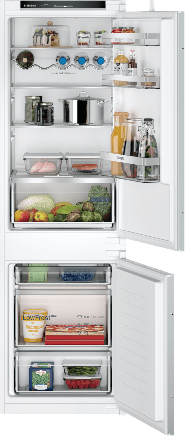 SIEMENS KI86VVSE0 hyperFresh - Inbouw Koel-vriescombinatie - Nishoogte 177.5 cm