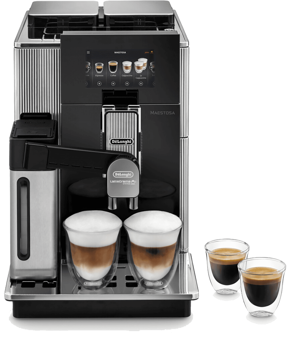 DE LONGHI Maestosa EPAM960.75.GLM - Volautomatische espressomachine - Zwart — afbeelding 1
