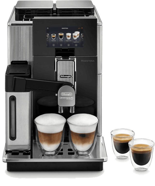 DE LONGHI Maestosa EPAM960.75.GLM - Volautomatische espressomachine - Zwart