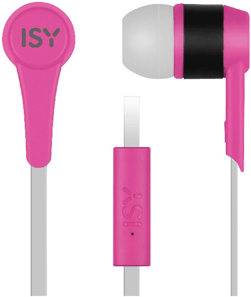 ISY IIE-1101 Oordopjes Roze
