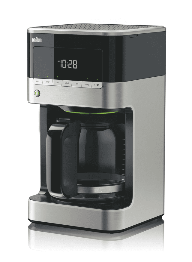 BRAUN PurAroma 7 KF7120 - Koffiezetapparaat met Glazen kan - 1,5 l - Zilver