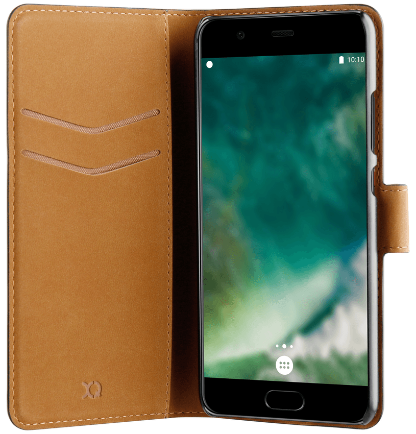 XQISIT Slim Wallet Selection Huawei P10 Plus Zwart — afbeelding 1