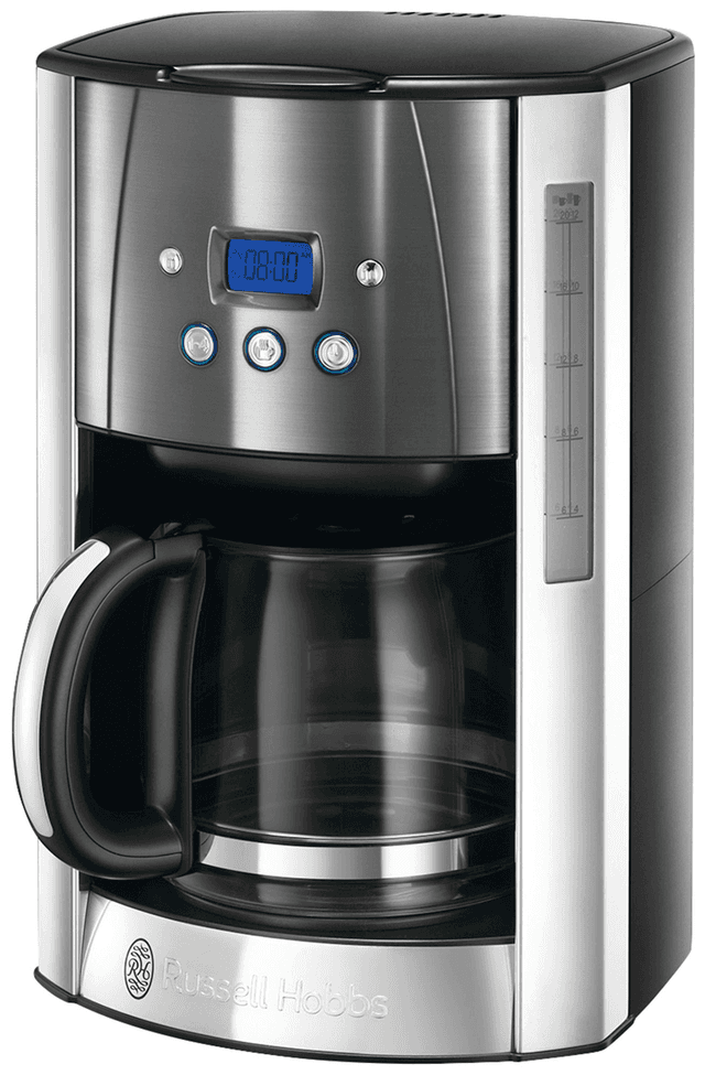 RUSSELL HOBBS 23241-56 Luna - Koffiezetapparaat met Glazen kan - 1,8 l - Grijs