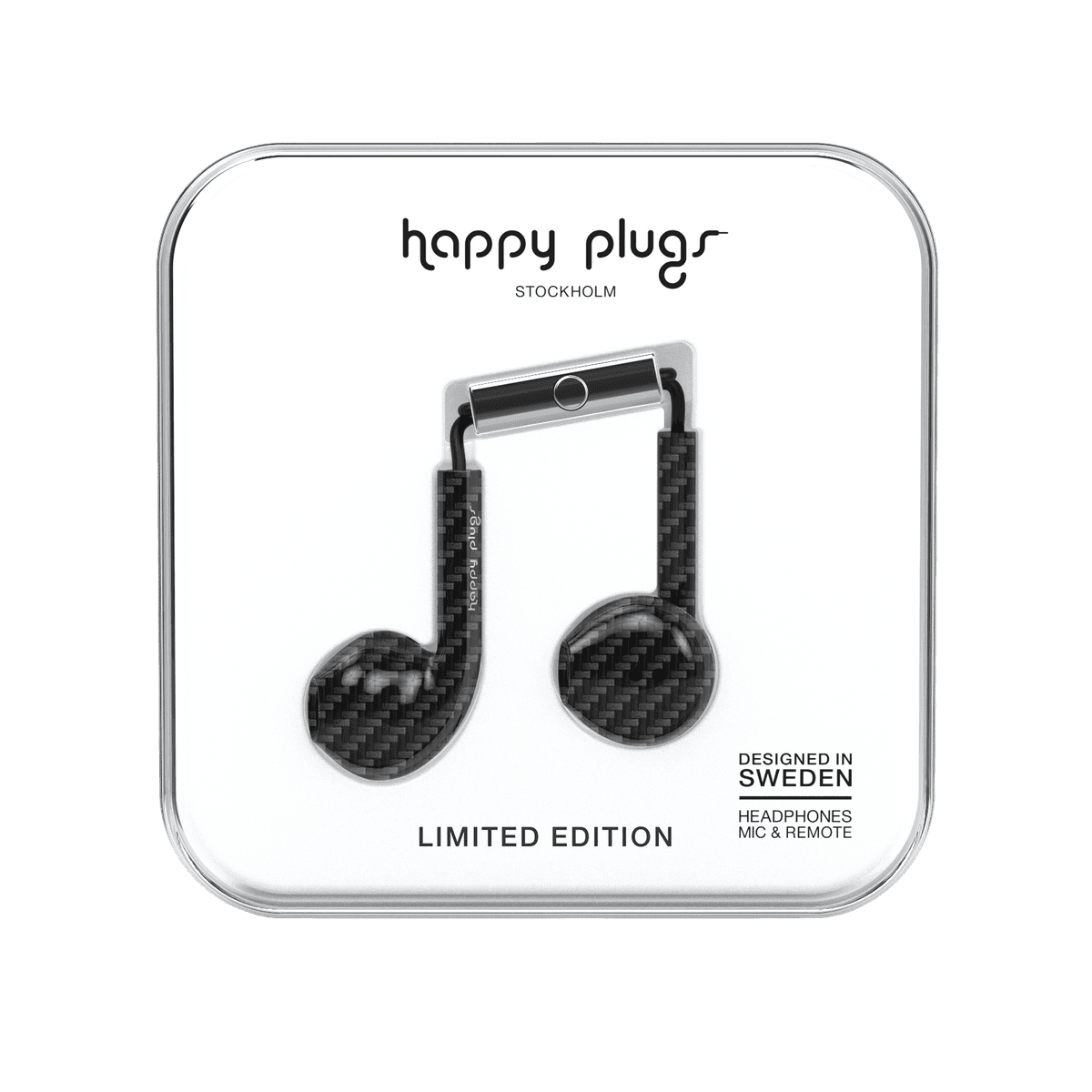 HAPPY PLUGS Earbud Plus Carbon Fiber — afbeelding 1