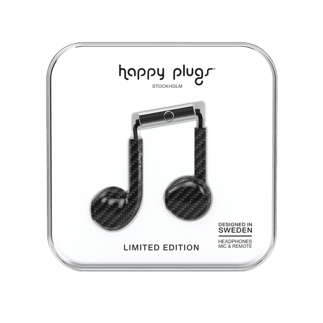 HAPPY PLUGS Earbud Plus Carbon Fiber