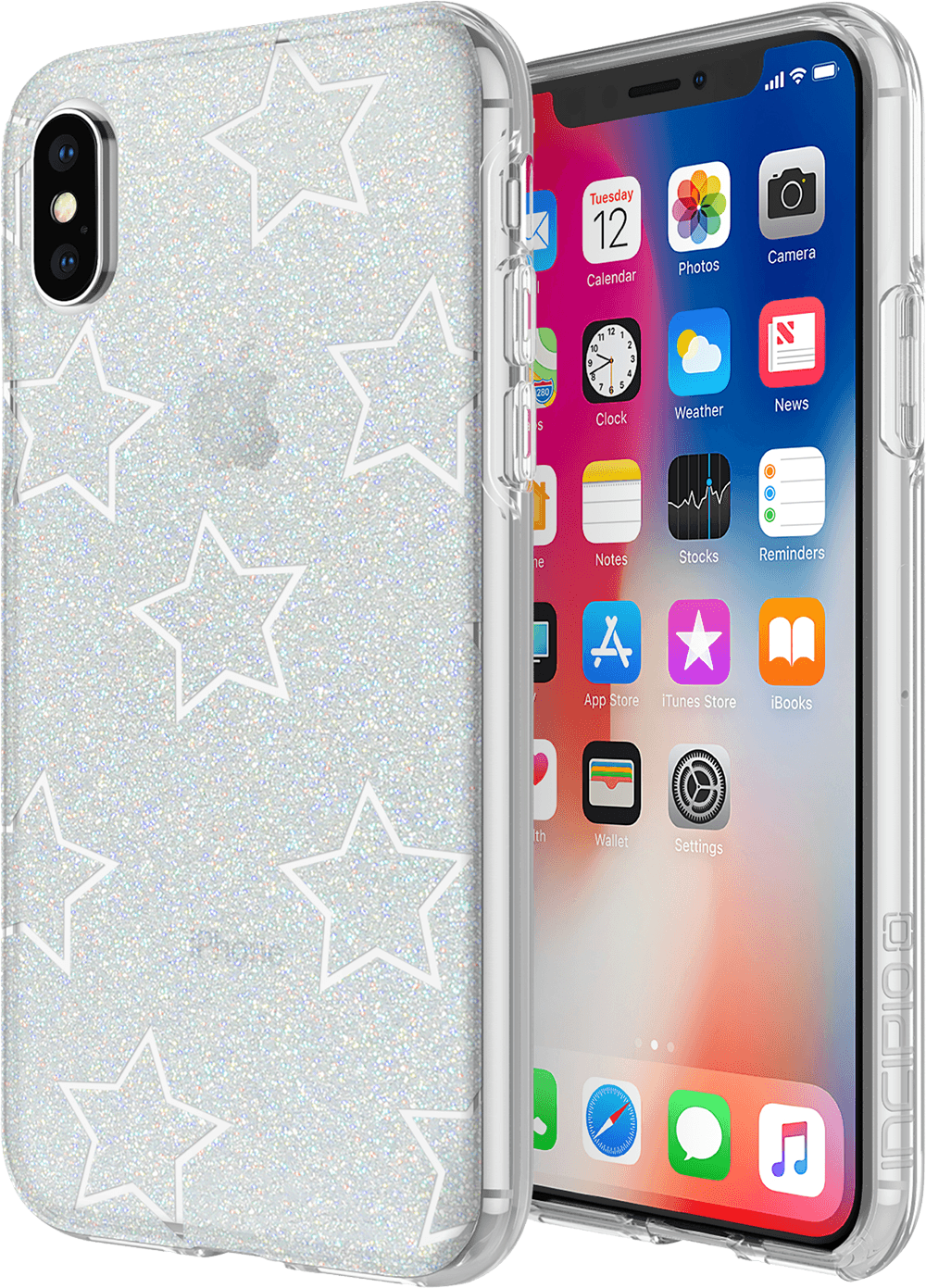INCIPIO Design iPhone X ST Transparant — afbeelding 1