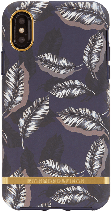 RICHMOND & FINCH Botanical Leaves Goud iPhone X — afbeelding 1