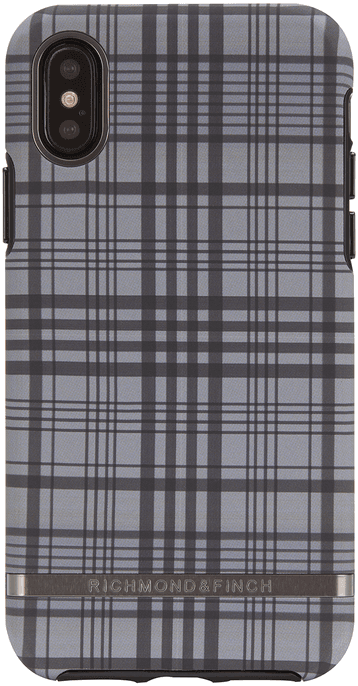 RICHMOND & FINCH Checked Zwart iPhone X — afbeelding 1