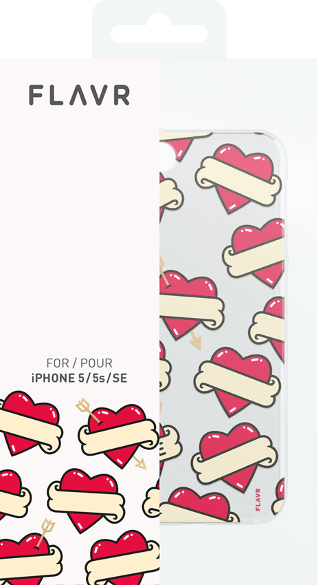 FLAVR iPlate Hearts iPhone 5/5s/SE — afbeelding 1