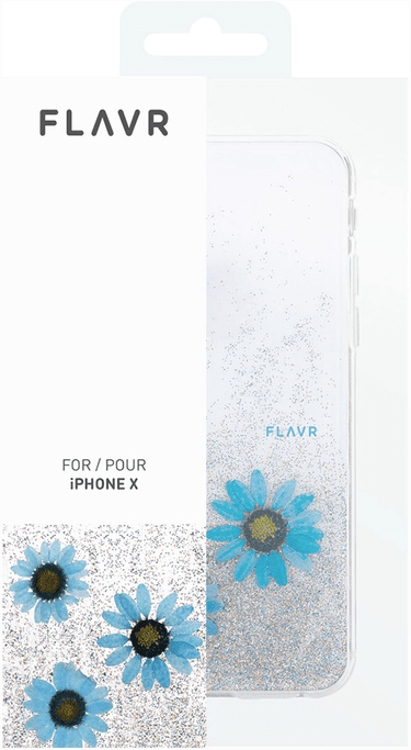 FLAVR iPlate Real Flower Julia iPhone X — afbeelding 1