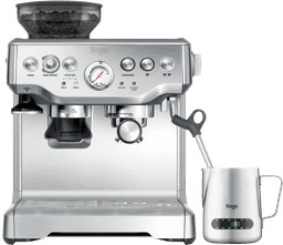 SAGE The Barista Express - Volautomatische espressomachine - Zilver