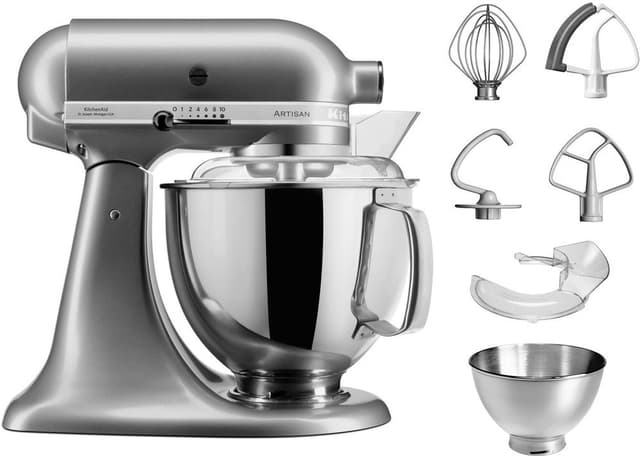 KitchenAid Artisan 5KSM175PSECU - Contour Zilver |  | 5413184120641