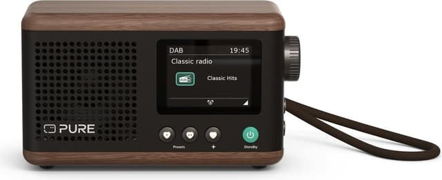Pure Radio Classic Mini Zwart/Walnoot |  | 0759454301699