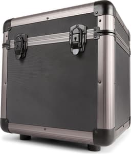Platenkoffer - Set van 2 Power Dynamics RC100 platenkoffers voor totaal 160 platen - Titanium — thumbnail 3