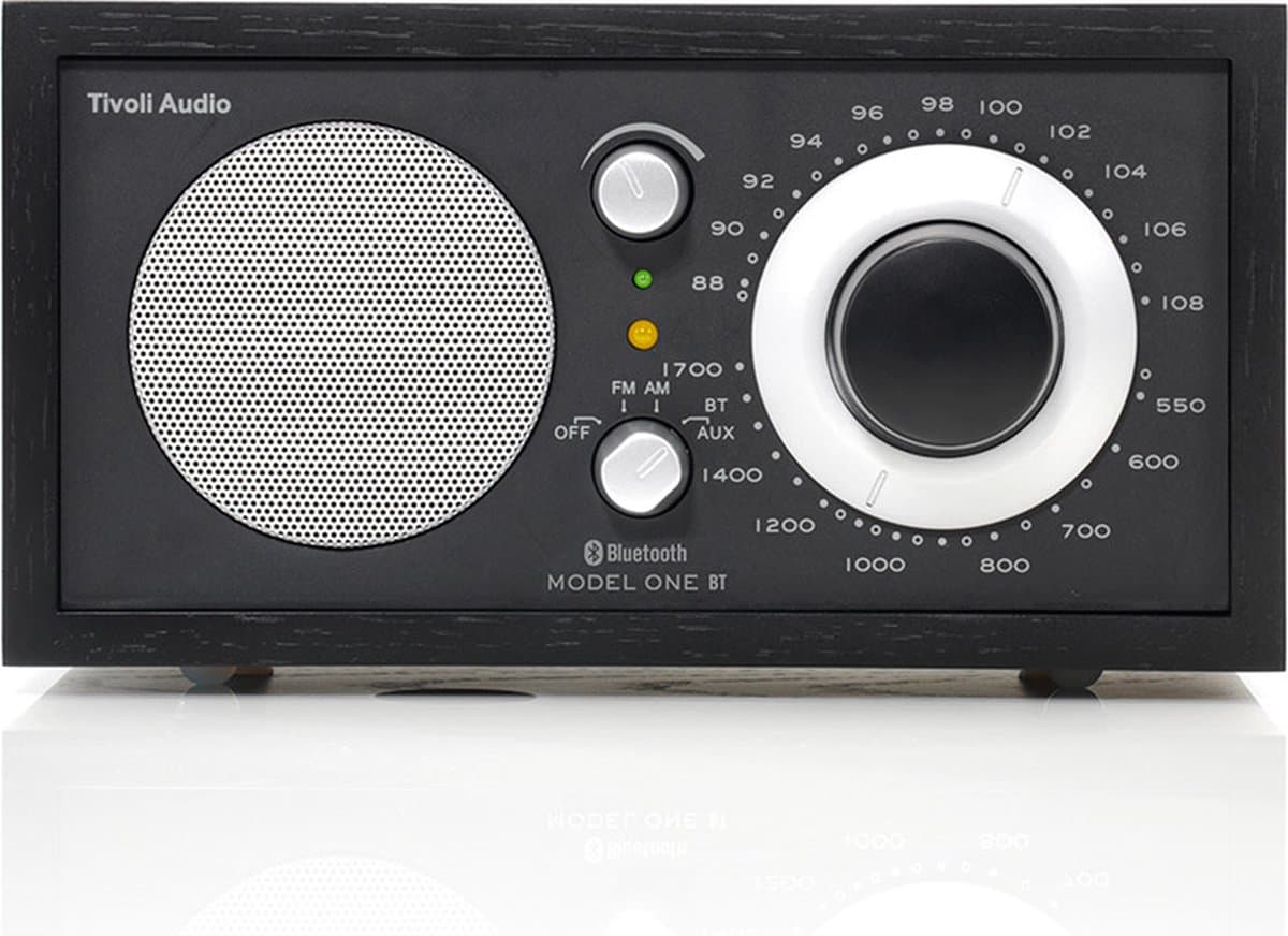 Tivoli Audio - Model One BT - FM/AM Radio met Bluetooth - Zilver/Zwart — afbeelding 1