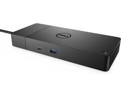 DELL WD19S-180W Bedraad USB 3.2 Gen 2 (3.1 Gen 2) Type-C Zwart