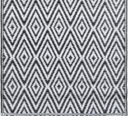 vidaXL - Buitenkleed - ARAKIL - 160x230 - cm - PP - wit - en - zwart — thumbnail 5