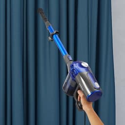 Draadloze Stofzuiger - Hand Steelstofzuiger - Efficiënt Huis Reinigen - Lichtgewicht 24 kg - 40 Min Looptijd - Blauw — thumbnail 3