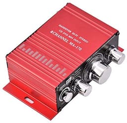Car HiFi Audio Stereo Amplifier, 12V 2 Channel Digital Audio Amplifier voor Auto — thumbnail 1