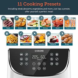 Heteluchtfriteuse - Airfryer keuken - Gezond Koken - Digitaal Touchscreen - 35 Liter - Zwart — thumbnail 1