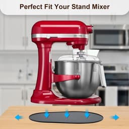 Mixer Schuifmat - Mixer Tray - Keuken Gebruik - Beschermt Aanrecht - 5-8 Qt - Blauw — thumbnail 4