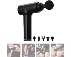 Massagepistool - Spierontspanning Tool - Herstel na sport - 30 snelheden - 5 opzetstukken - Zwart