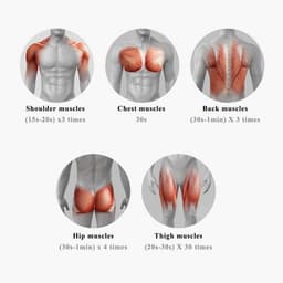 Massagepistool - Spierontspanning Tool - Herstel na sport - 30 snelheden - 5 opzetstukken - Zwart — thumbnail 2