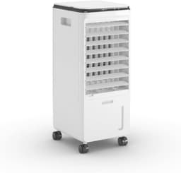 Luchtkoeler 7L met Luchtreiniging – Oscillerende Aircooler met Touchscreen en Wielen – Wit — thumbnail 2