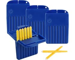 Oorwasbeschermers Geschikt voor Starkey-hoortoestellen (4-pack/32 stuks), Hear Clear-hoortoestelfilters (1,5 mm), vervangende hoortoestelversterkers.