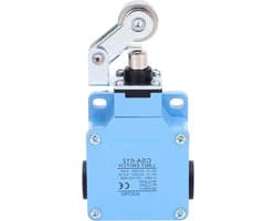 Roller Eindschakelaar 250VAC/6A, 220VDC/0.3A, Tijdelijke Terminal Schakelaar met Verstelbare Rolarm en Automatische Reset voor Diverse Toepassingen