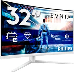 Philips Evnia 32M2C5501 - Full HD Curved Gaming Monitor - AI Ambiglow - 180hz - 32 inch — thumbnail 8