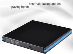 Externe dvd-drive - Cd-brander speler - Bestanden Archiveren - Snelle USB 3.0 - 2 MB Cache - Zwart — thumbnail 3