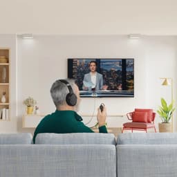 Hama tv-koptelefoon- 6m kabel- over-ear- zwart — thumbnail 9