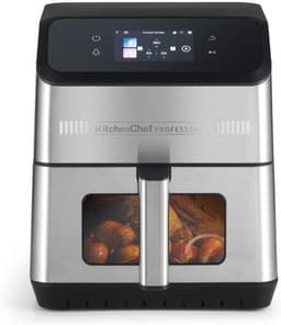 Airfryer Multikoker - Heteluchtfriteuse Keukenapparaat - Gezond Koken - WIFI Verbinding - 7L Capaciteit - Zwart — thumbnail 5