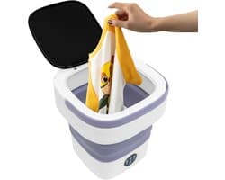 Mini Wasmachine met Centrifuge - Voor Kleine Wasgoed - Meerdere Programma's - kledingwas