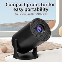 Allecto - Draagbare 1080p Mini Beamer - Bluetooth WiFi - 270° Verstelbare Hoek - USB HDMI - Thuisbioscoop LED Scherm - Android Laptop TV Stick Smar.. — thumbnail 3