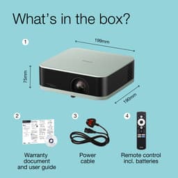 Epson Home Cinema V11HB72340 beamer/projector Projector met normale projectieafstand 700 ANSI lumens LCD 1080p (1920x1080) Zwart, Wit — thumbnail 2