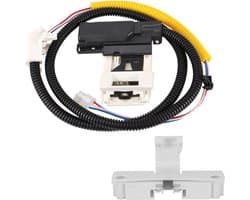 Washer Cover Sluiting met Slotgesp, Vervangingsonderdeel voor Wasmachines, Geschikt voor Diverse Modellen en Merken, Duurzaam en Weerbestendig