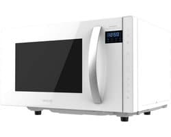 Magnetron - Oven - Snel opwarmen - Platte bodem - 23 liter - Wit