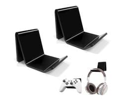 Multifunctionele hoofdtelefoonhouder voor gaming, bureauaccessoires en desktoporganizers, geschikt voor de meeste hoofdtelefoons