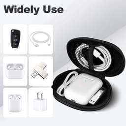 Harde beschermhoes voor externe harde schijf en accessoires - draagbare elektronica opbergtas — thumbnail 3