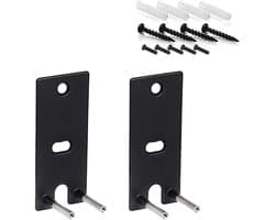 1 Pair Steel Wandbeugels - Bose OmniJewel - Lifestyle 650 Home Speaker (Zwart)