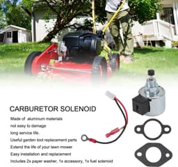 Dailygoods- Carburateur Brandstof Solenoid Kit - Carburateur Accessoires - Aluminium - Voor Stx38/Lx255 - 66g - Vervanging - Brandstofsolenoïde — thumbnail 2