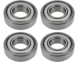 Dailygoods- Wiellager 1-1/8" x 1/2" x 5/16" - 4 Stuks - Vervanging