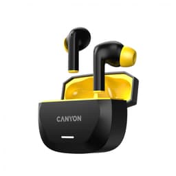Canyon Hexagon 7 - TWS Bluetooth Headset - ANC+ENC - Qi - Zwart-Geel — thumbnail 2